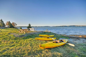 Oceanfront Sullivan Cottage on 6 Acres with Kayak!